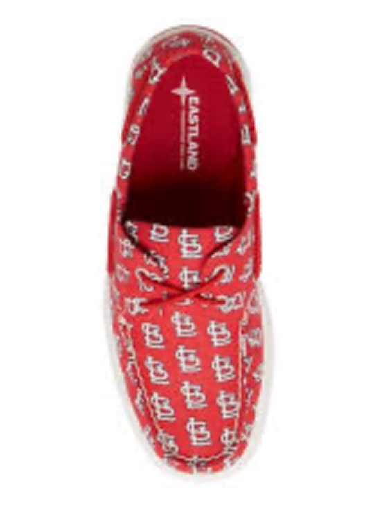 Men\'s St. Louis Cardinals Eastland Red Summer Boat Shoes main image 8